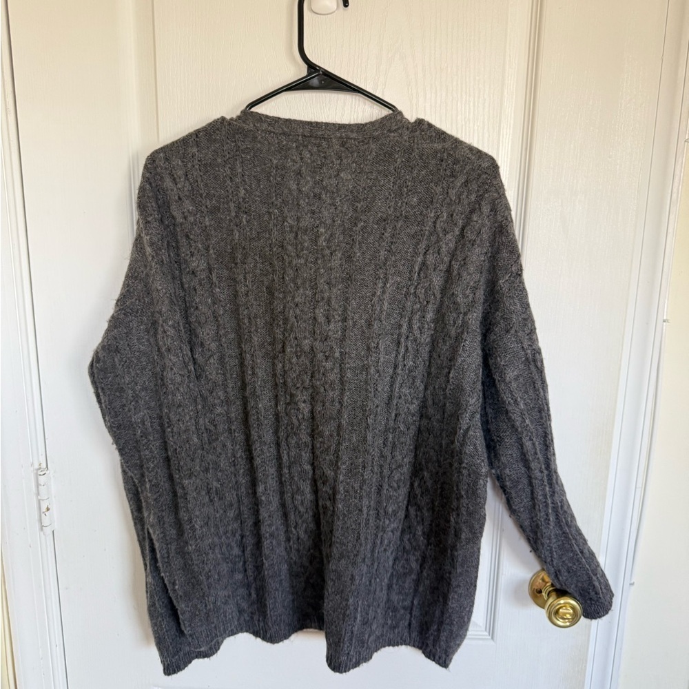 Natural Life Gray Button-Up Cardigan - Picture 4 of 4